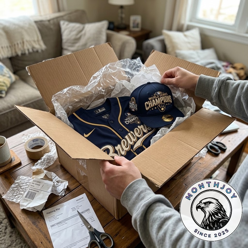2026 Milwaukee Brewers First World Series Champions Jersey - photo 3