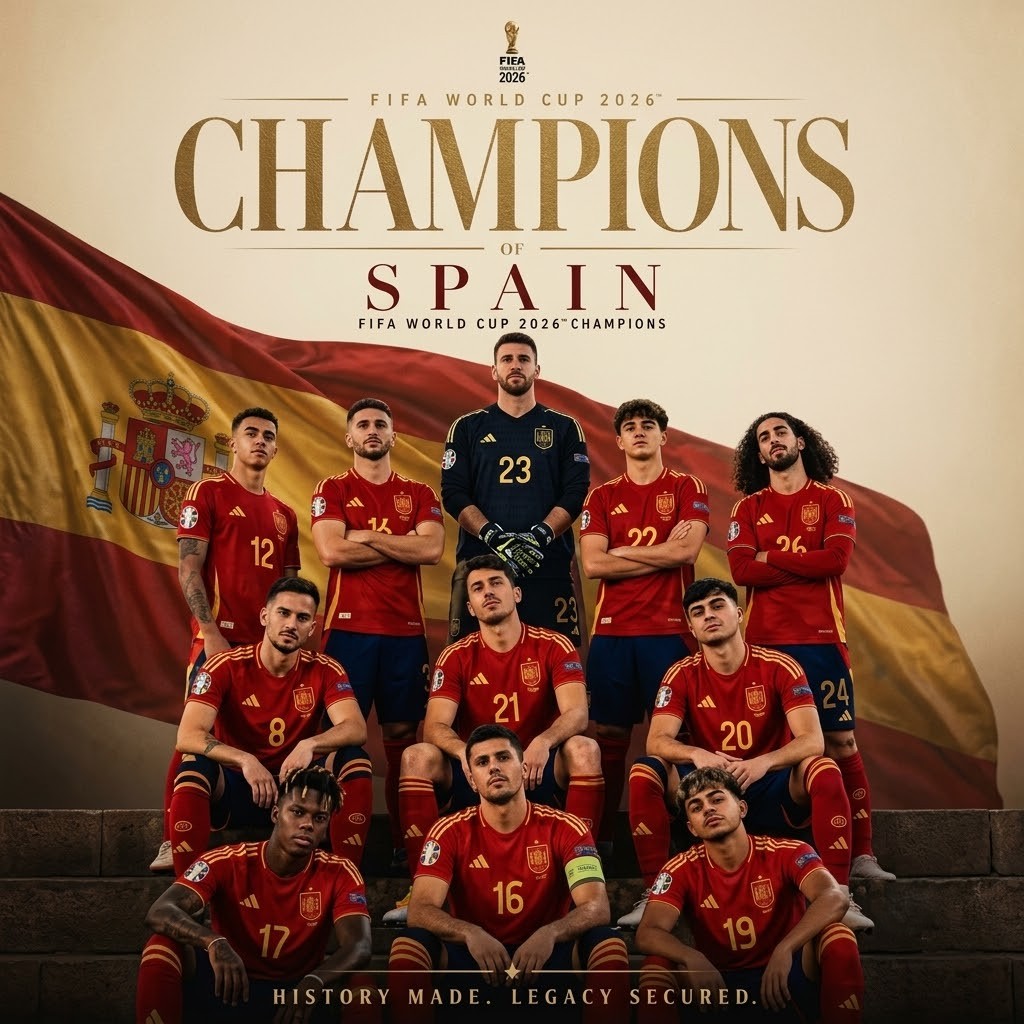 Spain Win World Cup 2026 After Beating Argentina 1-0