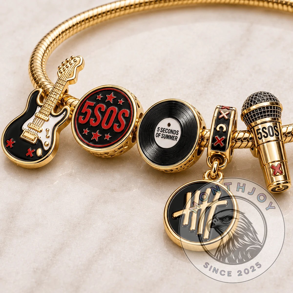 5 Seconds of Summer World Tour Charm Bracelet - photo 2