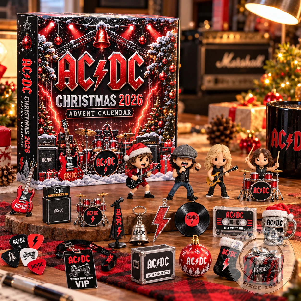 AC/DC Christmas 2026 Advent Calendar - Product View