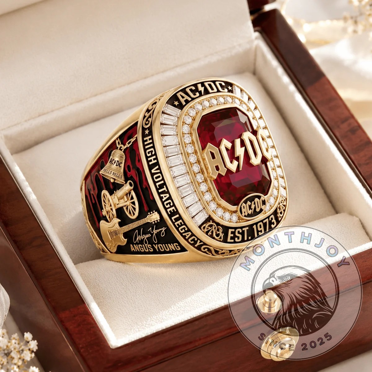 AC/DC High Voltage Legacy Angus Young Ring - photo 2