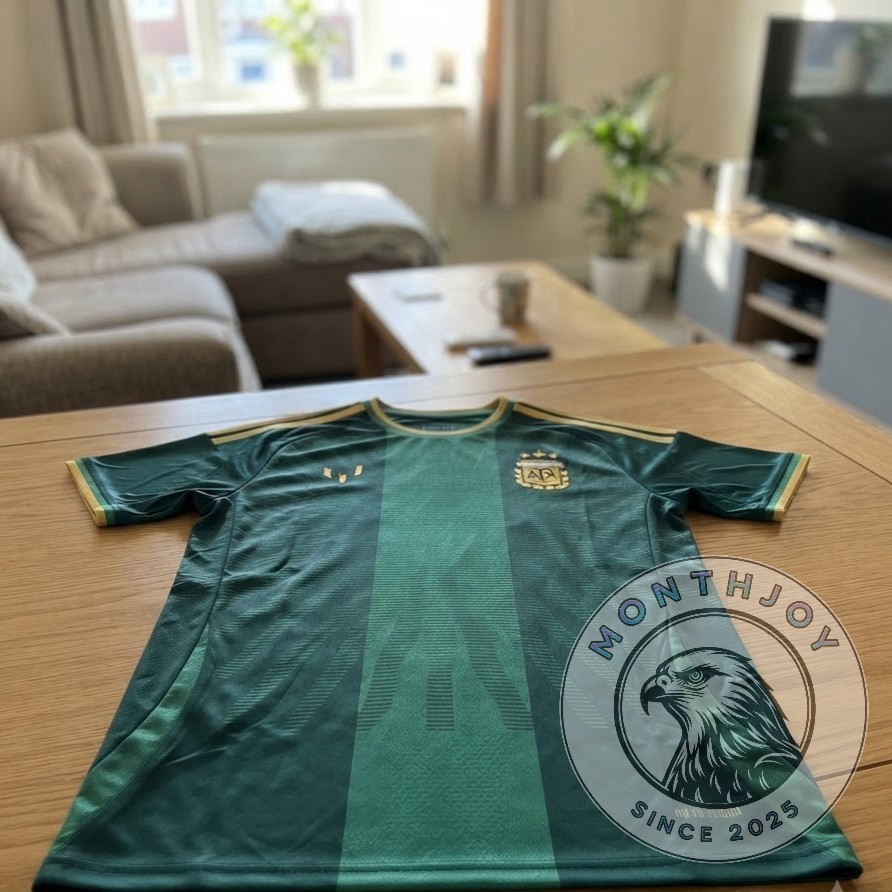 Adidas Argentina Lionel Messi Farewell Dark Green Goalkeeper Soccer Jersey - photo 3