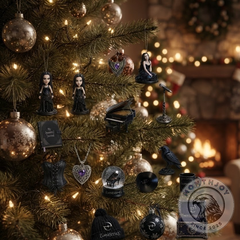 Amy Lee Evanescence Holiday 2026 Advent Calendar - numbered figurines and musical collectibles