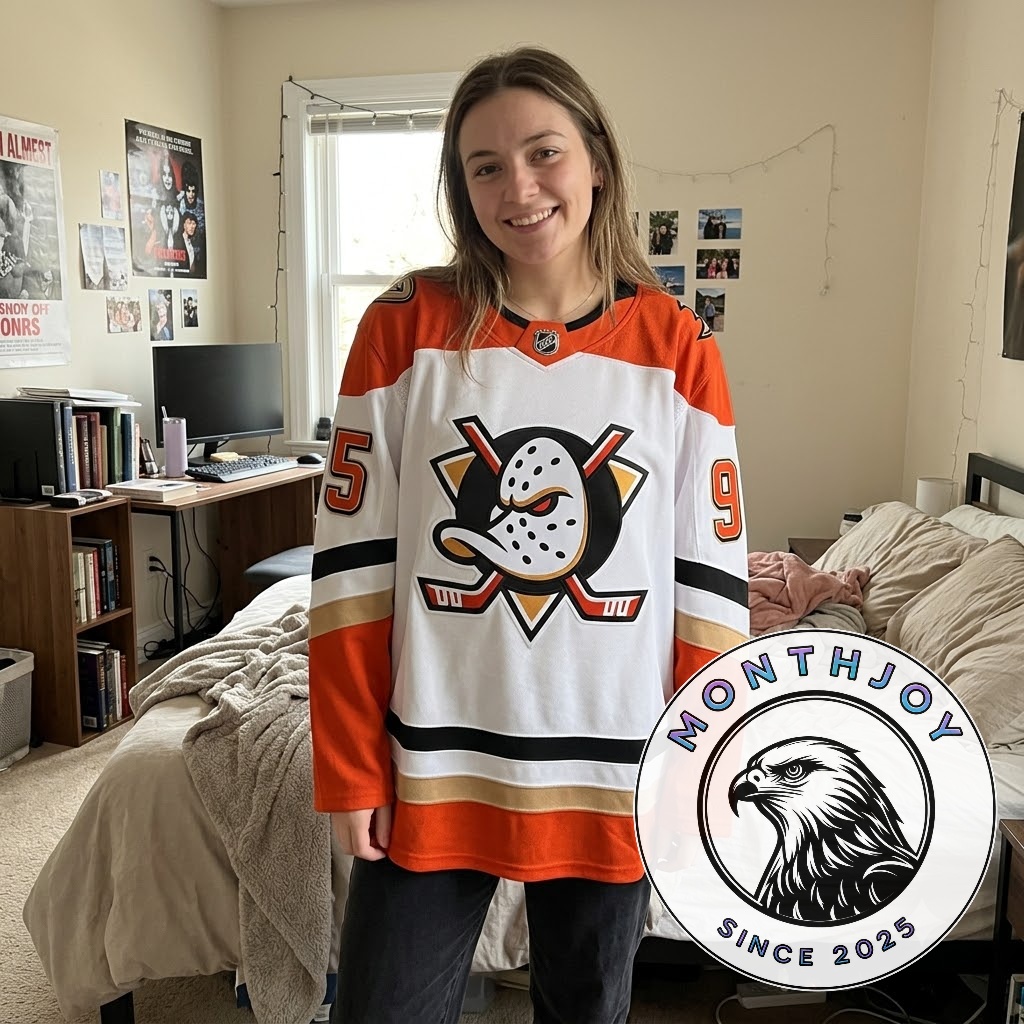Anaheim Ducks Roger McQueen NHL Debut Jersey - photo 3