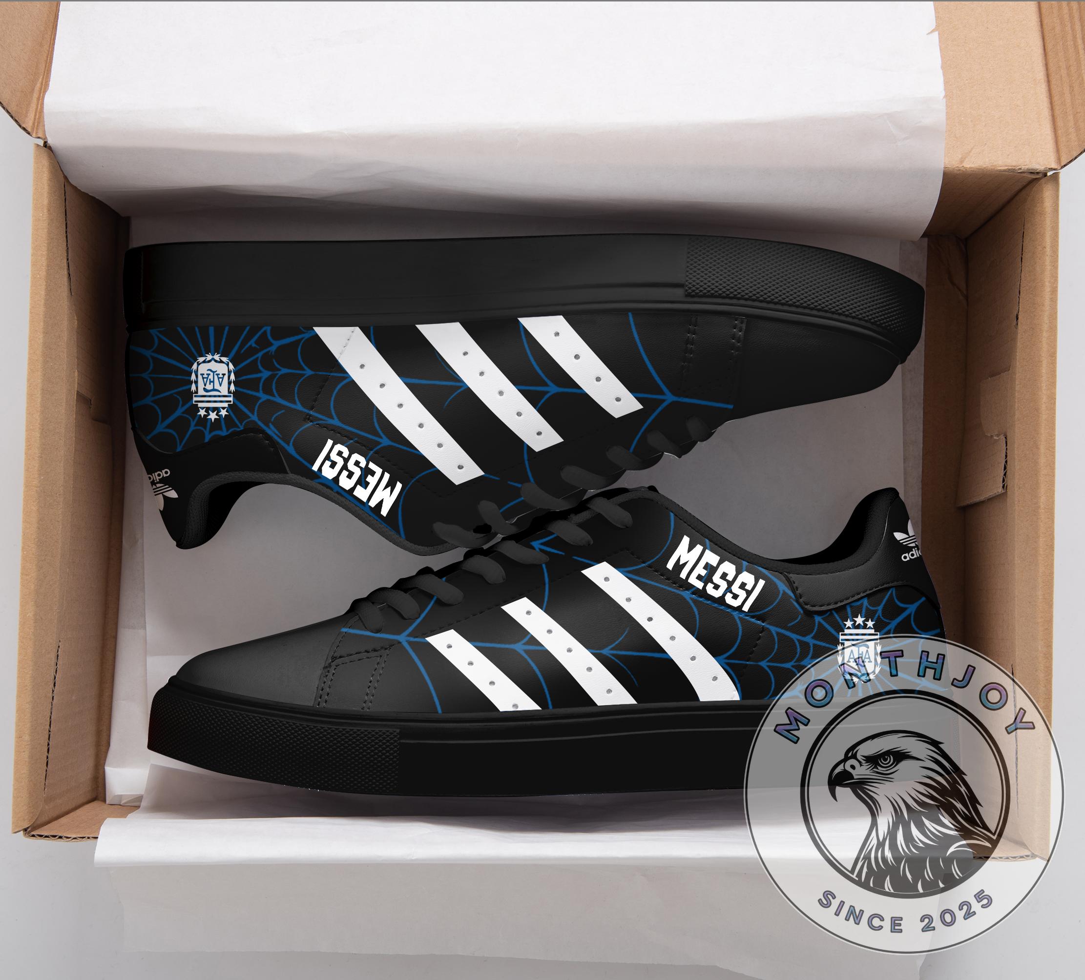 Messi x Spider Man Stan Smith Sneakers - Front View