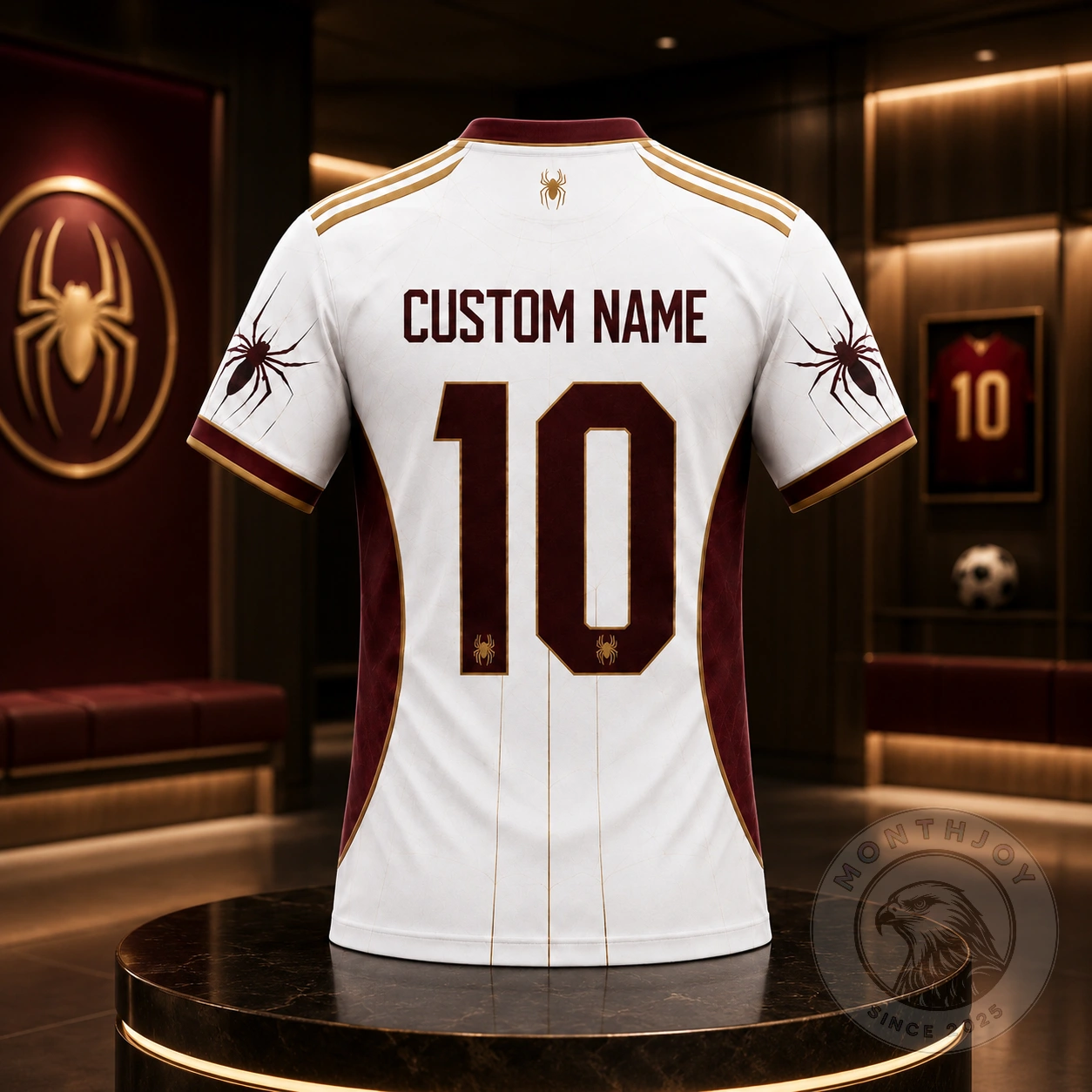 Arsenal x Spider-Man Brand New Day Away Kit Concept Jersey - Detail View