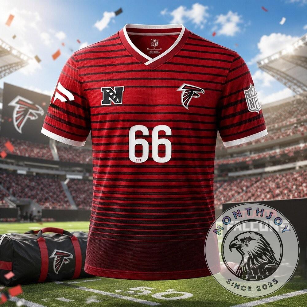 NFL Atlanta Falcons Football x Football 2026 Jersey - Front View