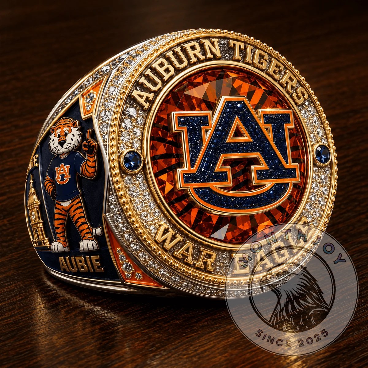 Auburn Tigers War Eagle Ring - photo 2