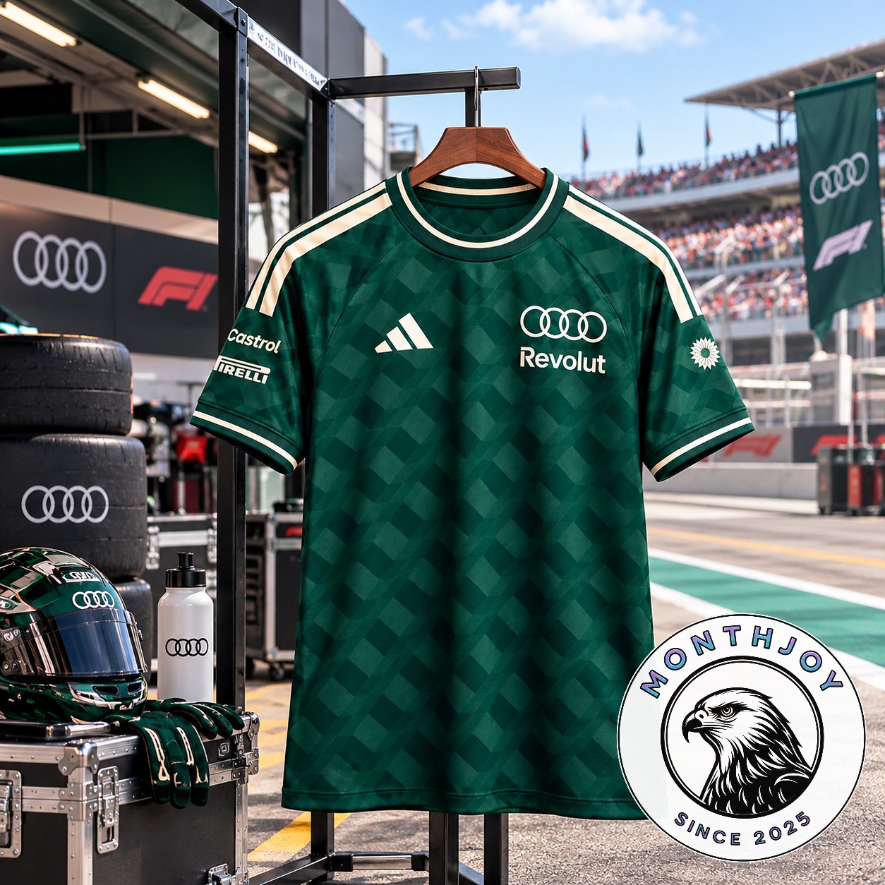 Audi Revolut F1 Team Sao Paulo The Sampa Soul Jersey 2026 - front view