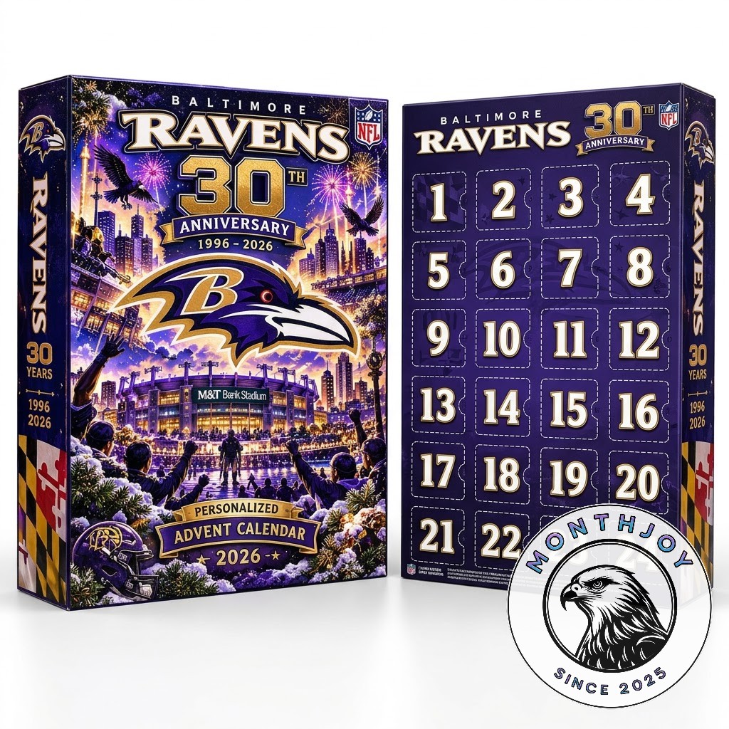 Baltimore Ravens 30th Anniversary 2026 Personalized Advent Calendar - photo 3
