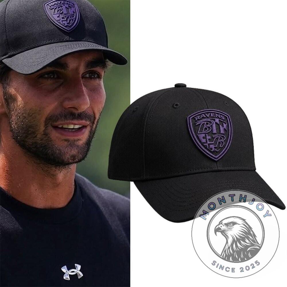 Ferran Torres Baltimore Ravens Shield LogoCap - Front View