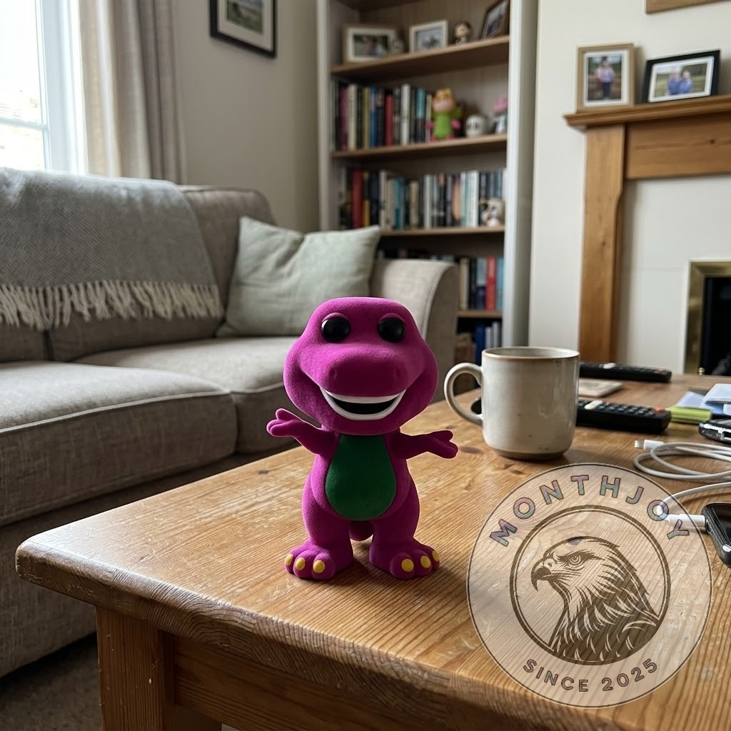 Barney The Dinosaur Barney Flocked Funko Pop - photo 2