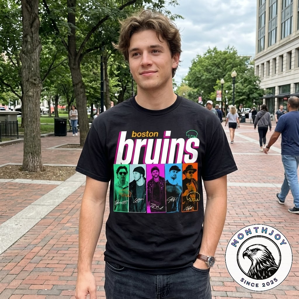 Boston Bruins Millennial Boy Band T-Shirt - photo 2