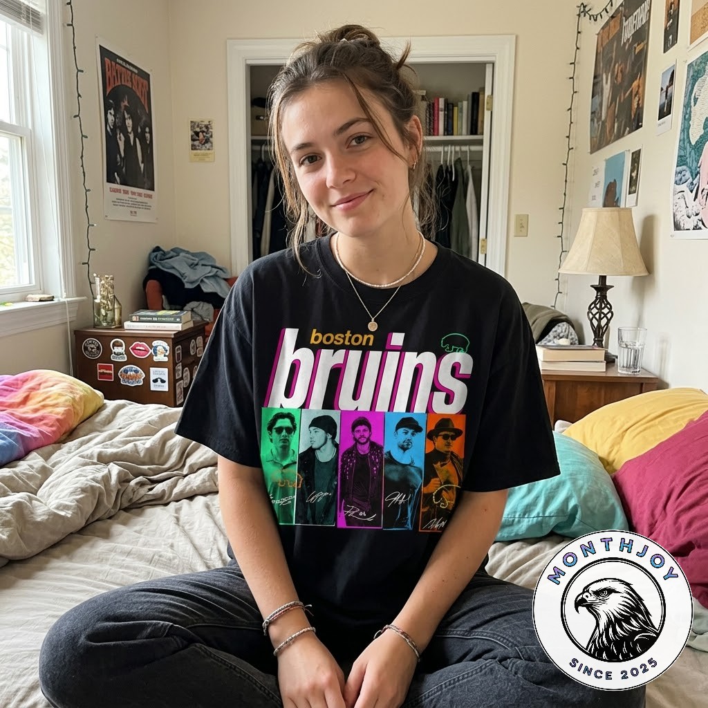 Boston Bruins Millennial Boy Band T-Shirt - photo 3