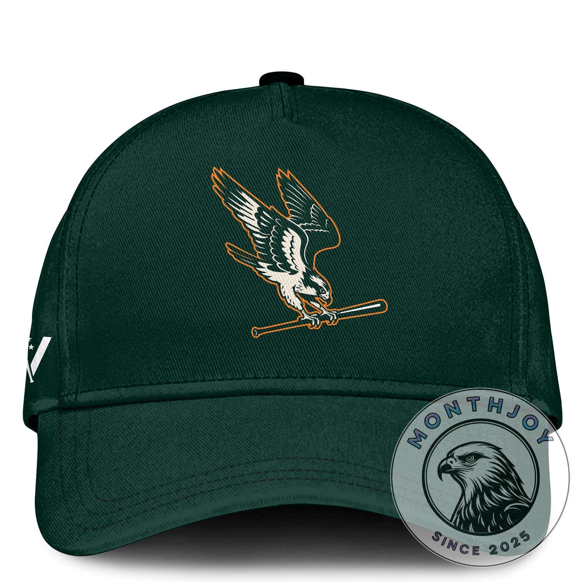 Boston Hunters Bird with Bat Baseball Jersey - Detail View