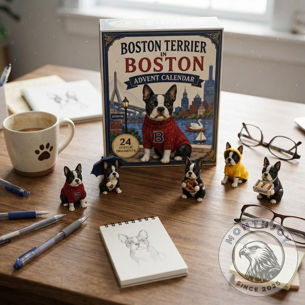 Boston Terrier In Boston Advent Calendar - photo 2