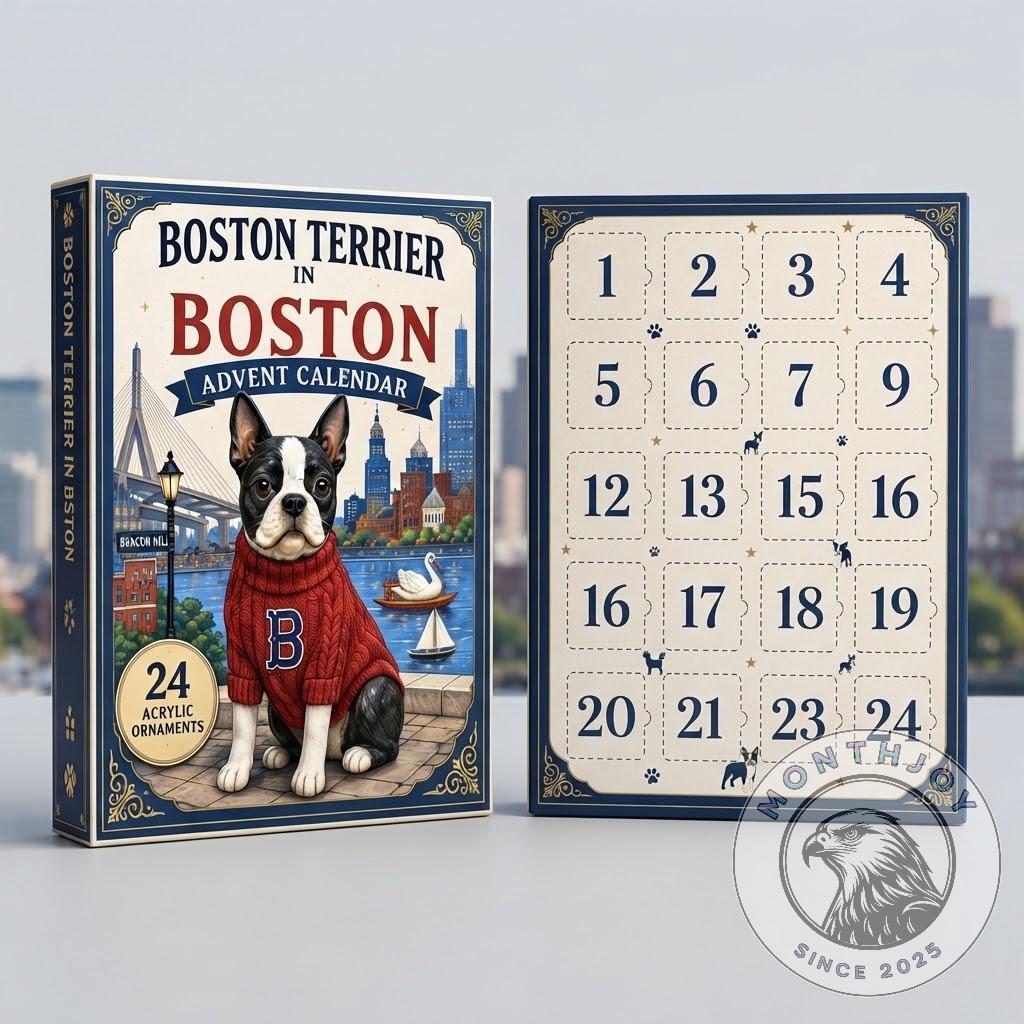Boston Terrier In Boston Advent Calendar - photo 4