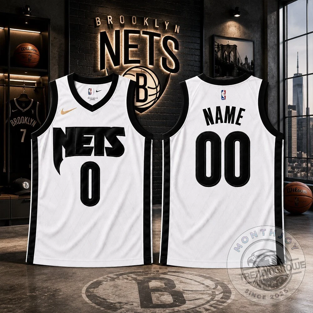 Brooklyn Nets Hall Of Fame 2026 Basketball Jersey - Detail View