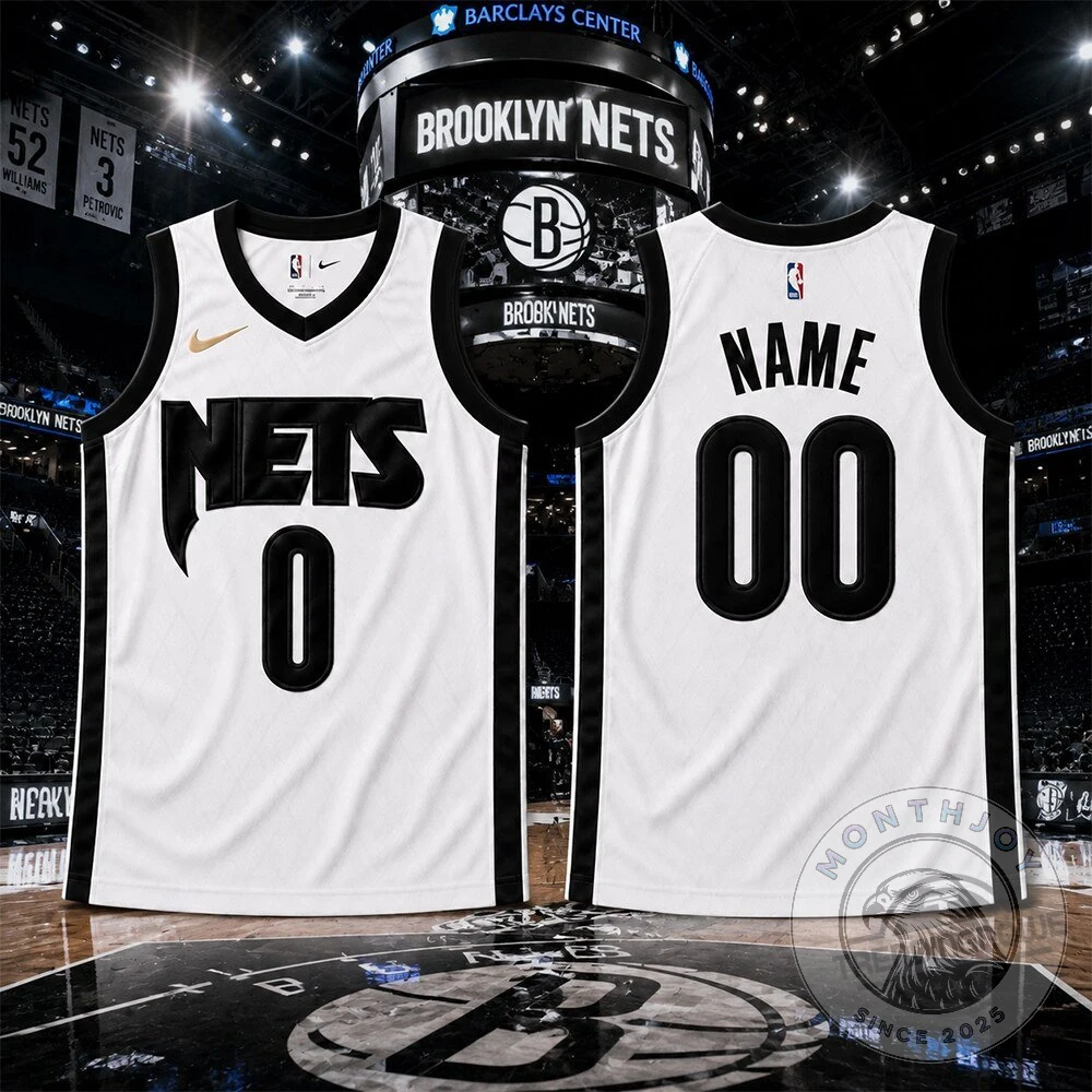 Brooklyn Nets Hall Of Fame 2026 Basketball Jersey - Front View