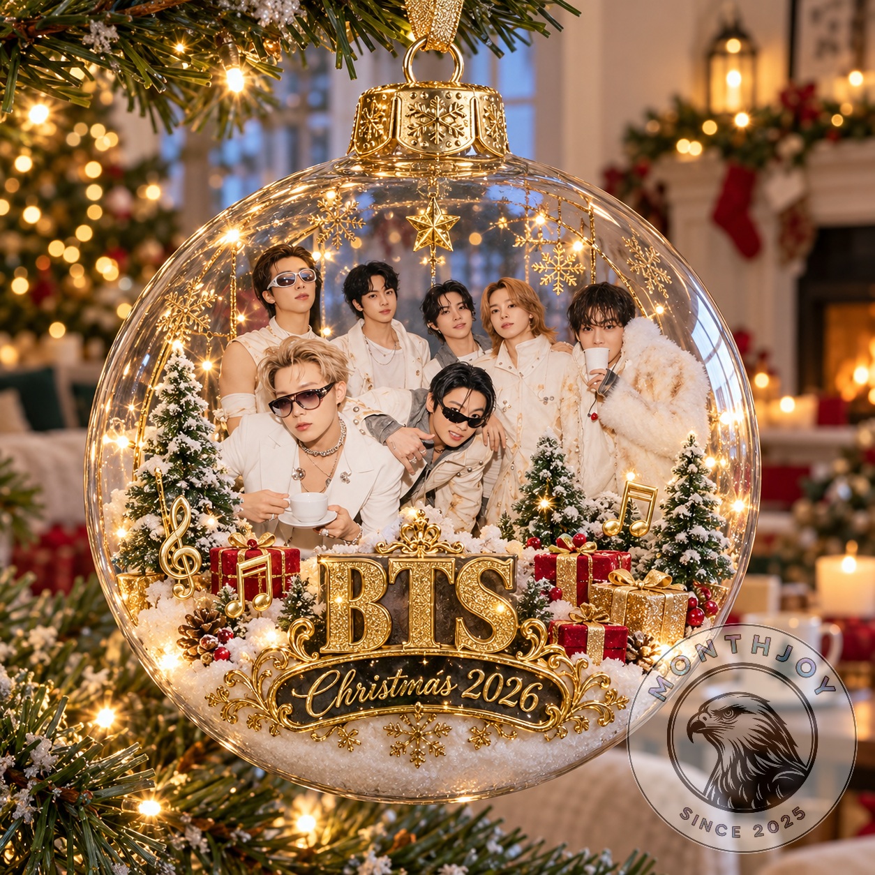 BTS Christmas 2026 Ornament