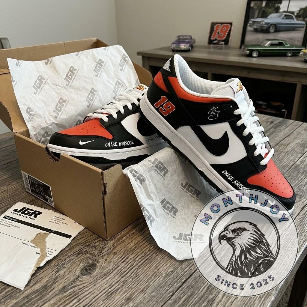 Joe Gibbs Racing Special Chase Briscoe 2026 Sneakers - Detail View