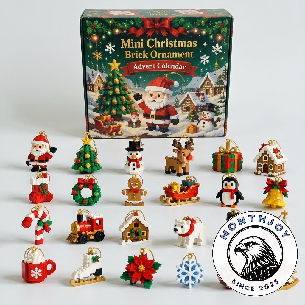 Christmas Mini Brick Ornament Advent Calendar 2026 - photo 3