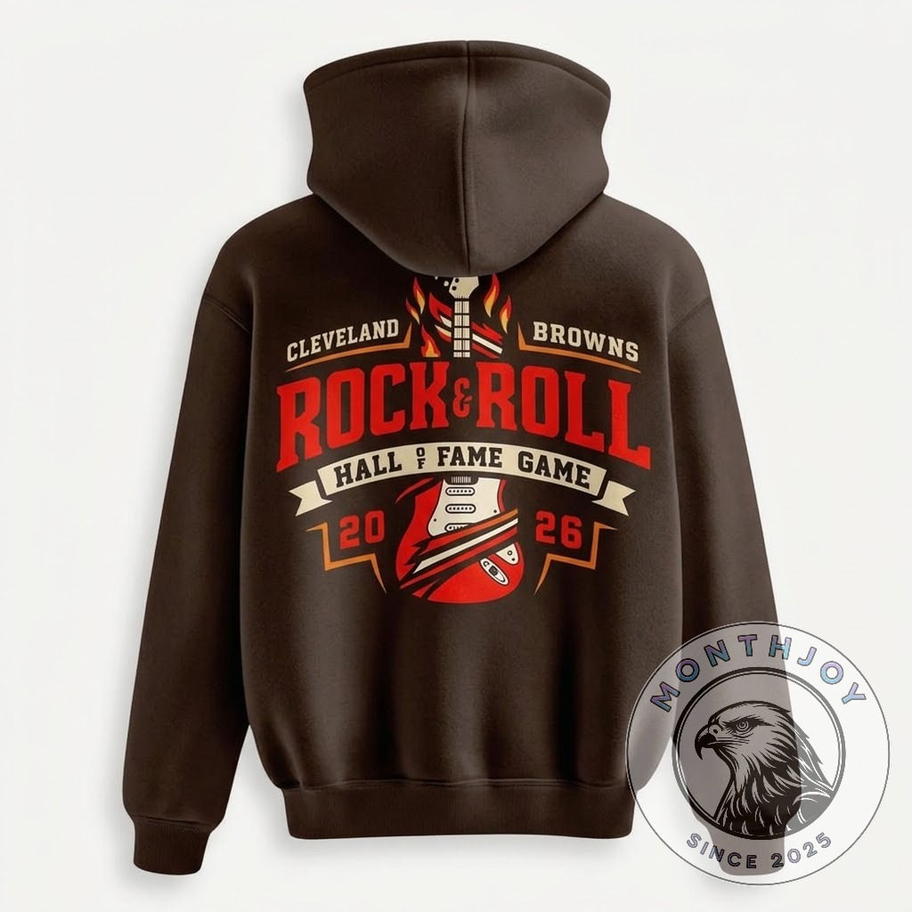 Cleveland Browns Rock & Roll Hall of Fame Game Hoodie - photo 3