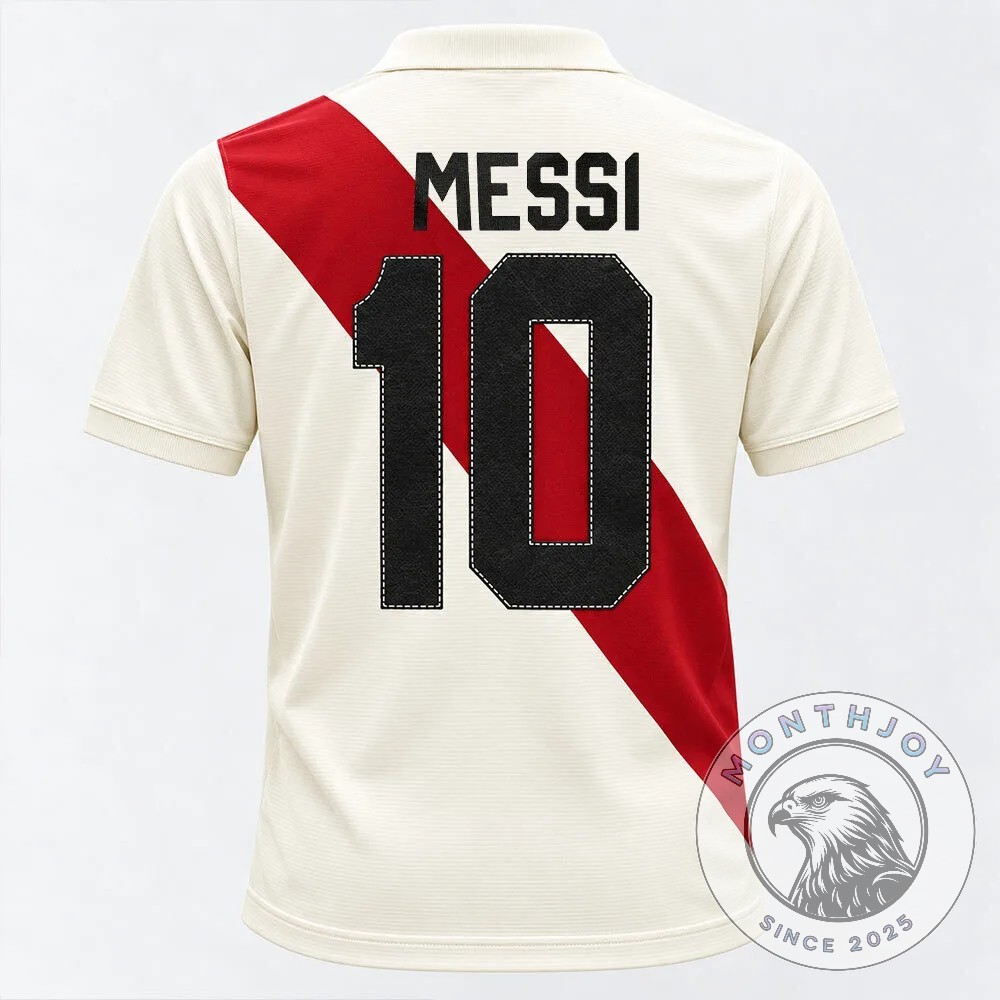 Club Atlético River Plate Lionel Messi Number 10 Soccer Jersey - photo 2