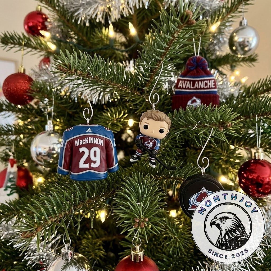 Colorado Avalanche 2026 Hockey Collectibles Advent Calendar - side panel and front packaging