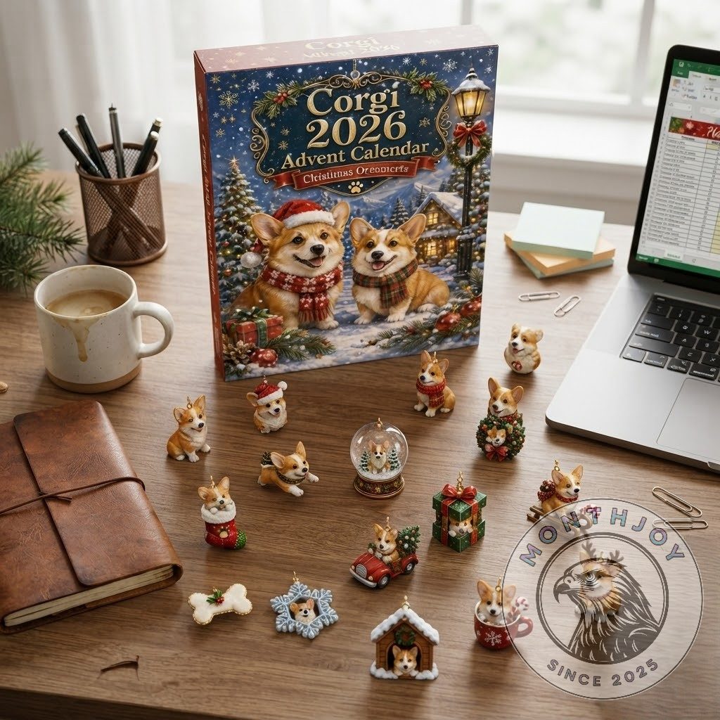 Corgi 2026 Christmas Ornaments Advent Calendar - photo 2