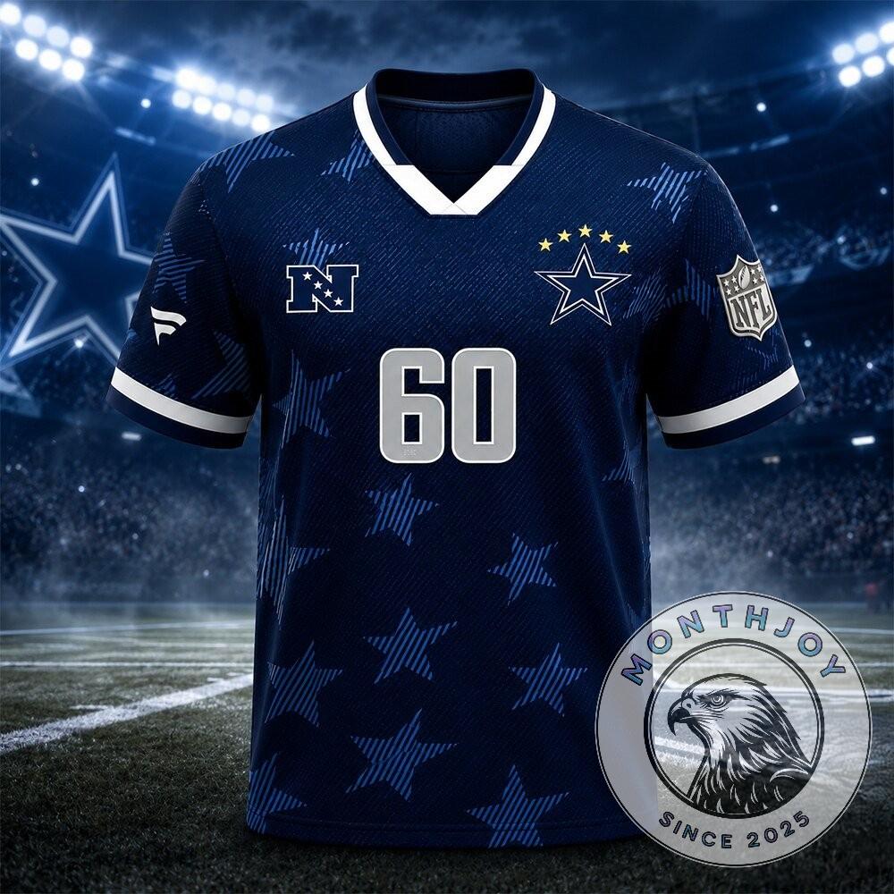 NFL Fanatics Dallas Cowboys Football x Football Jersey 2026 - Front View