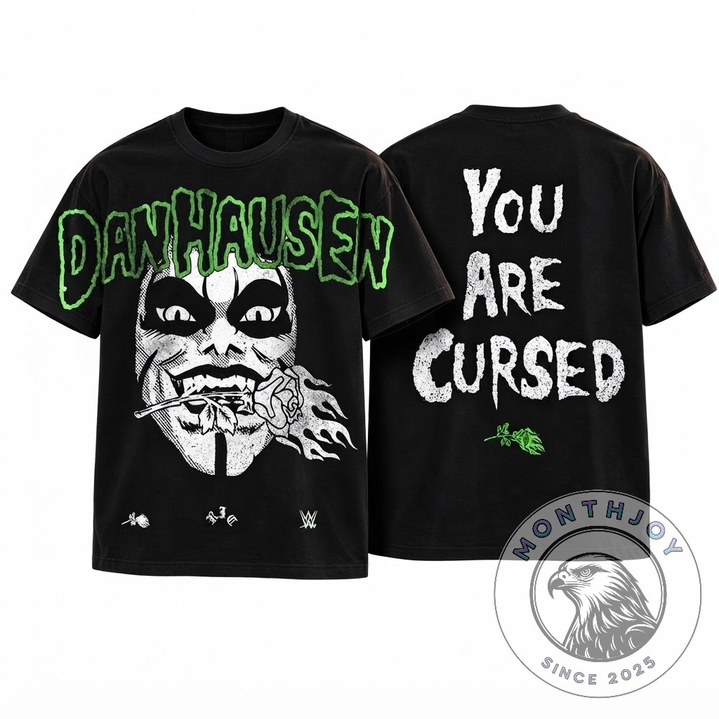 Danhausen Burning Rose You Are Cursed T-Shirt - photo 2