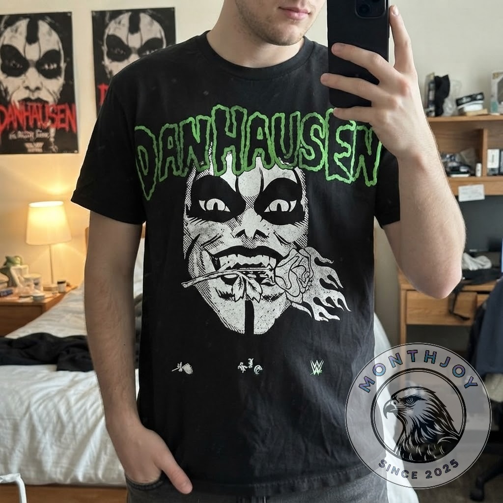 Danhausen Burning Rose You Are Cursed T-Shirt - photo 3