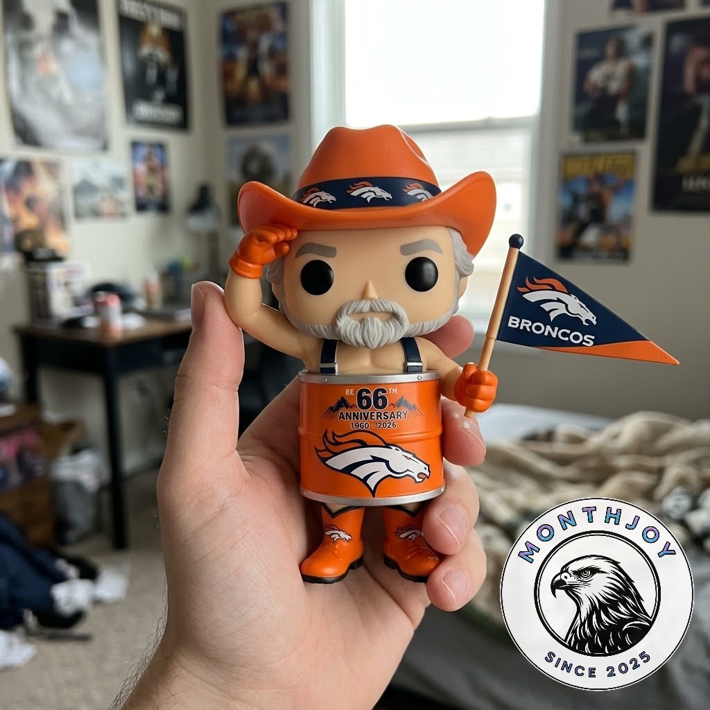 Denver Broncos The Barrel Man 66th Anniversary 2026 Funko Pop! - photo 2