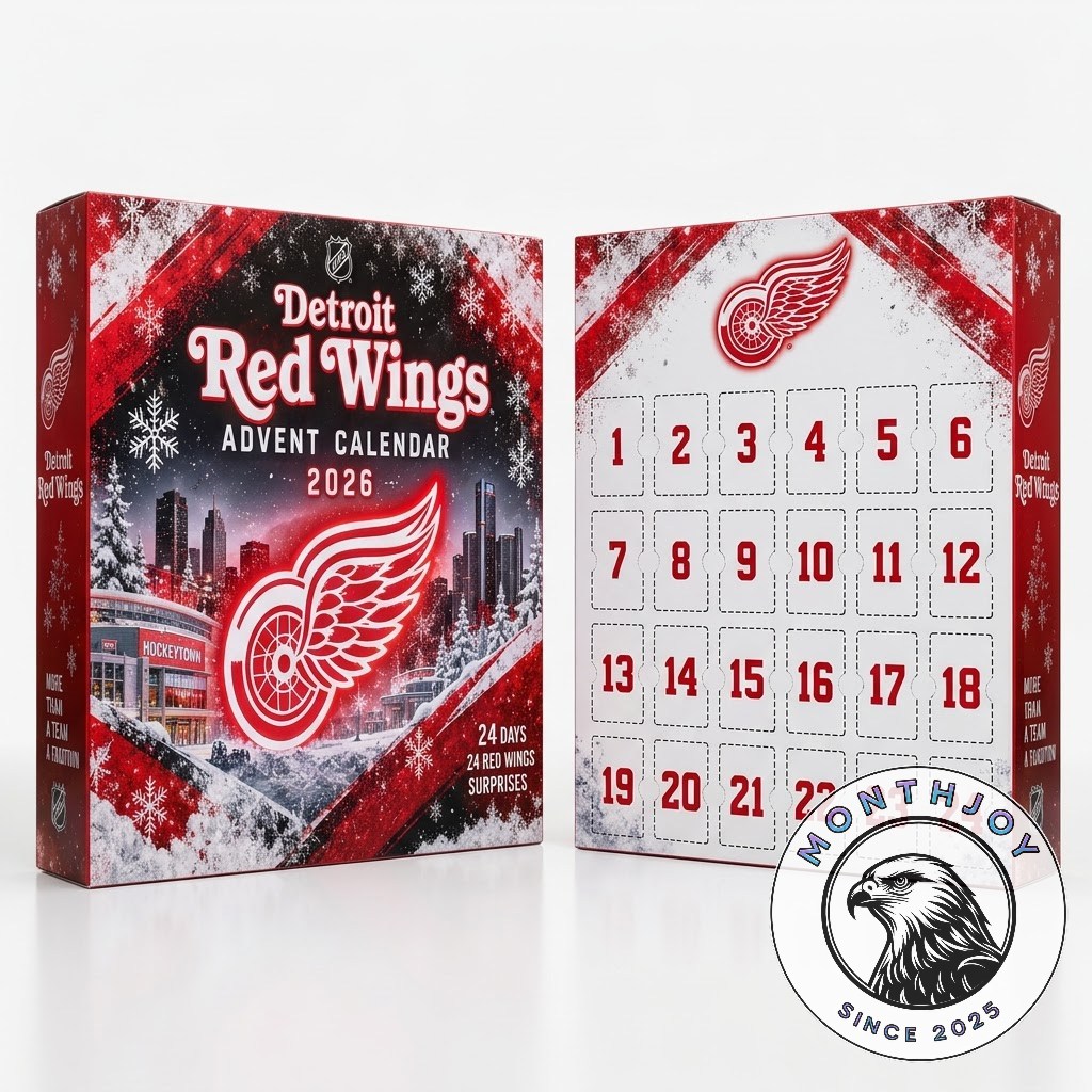Detroit Red Wings NHL team Advent Calendar 2026 - photo 2