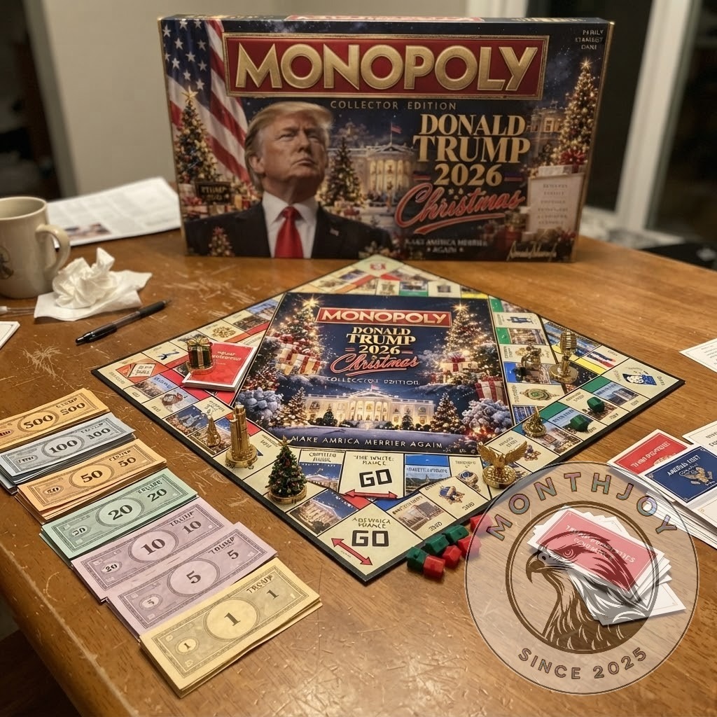 Donald Trump 2026 Christmas Monopoly Board Game - photo 3