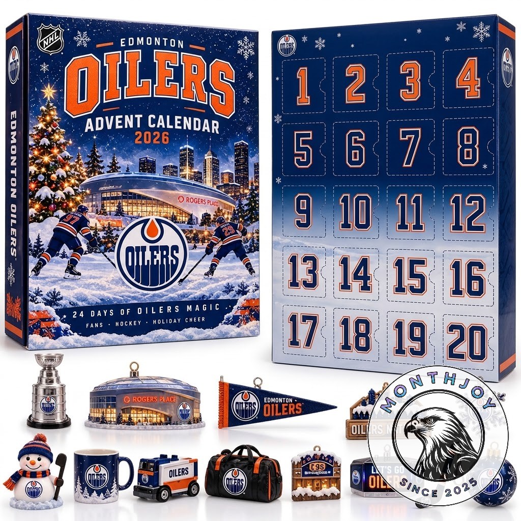 Edmonton Oilers 2026 Holiday Hockey Advent Calendar - photo 2