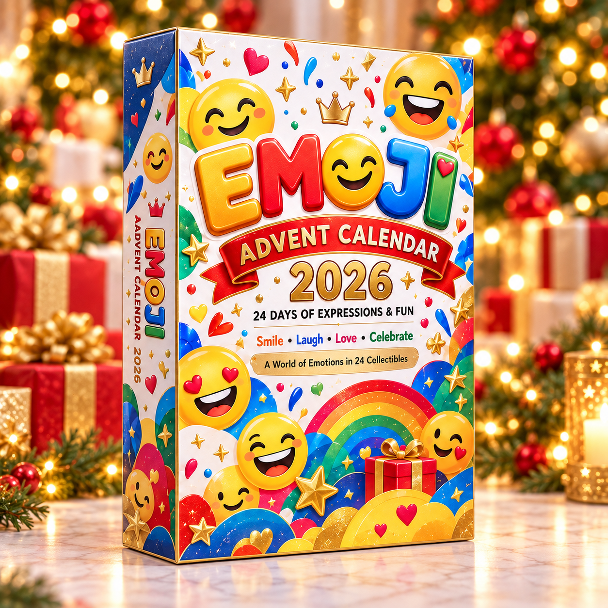 Emoji Expressive Faces Christmas 2026 Advent Calendar - photo 3