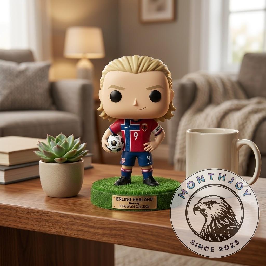 Erling Haaland FIFA World Cup 2026 Funko Pop Figure | MonthJoy