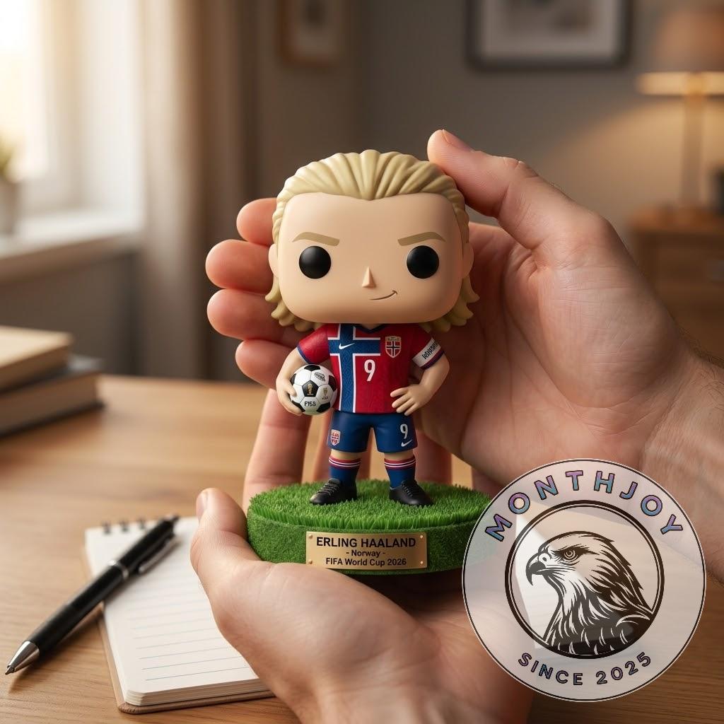 Erling Haaland FIFA World Cup 2026 Funko Pop Figure | MonthJoy