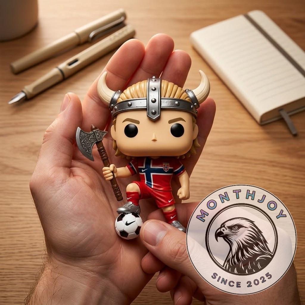Erling Haaland Norway World Cup 2026 Pop Figure | MonthJoy