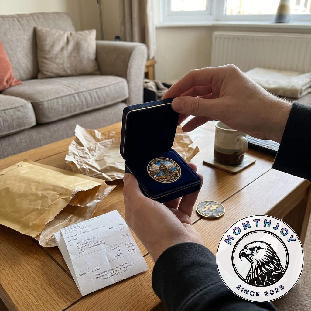 Falklands War 45th Anniversary Operation Corporate Commemorative Coin - photo 2