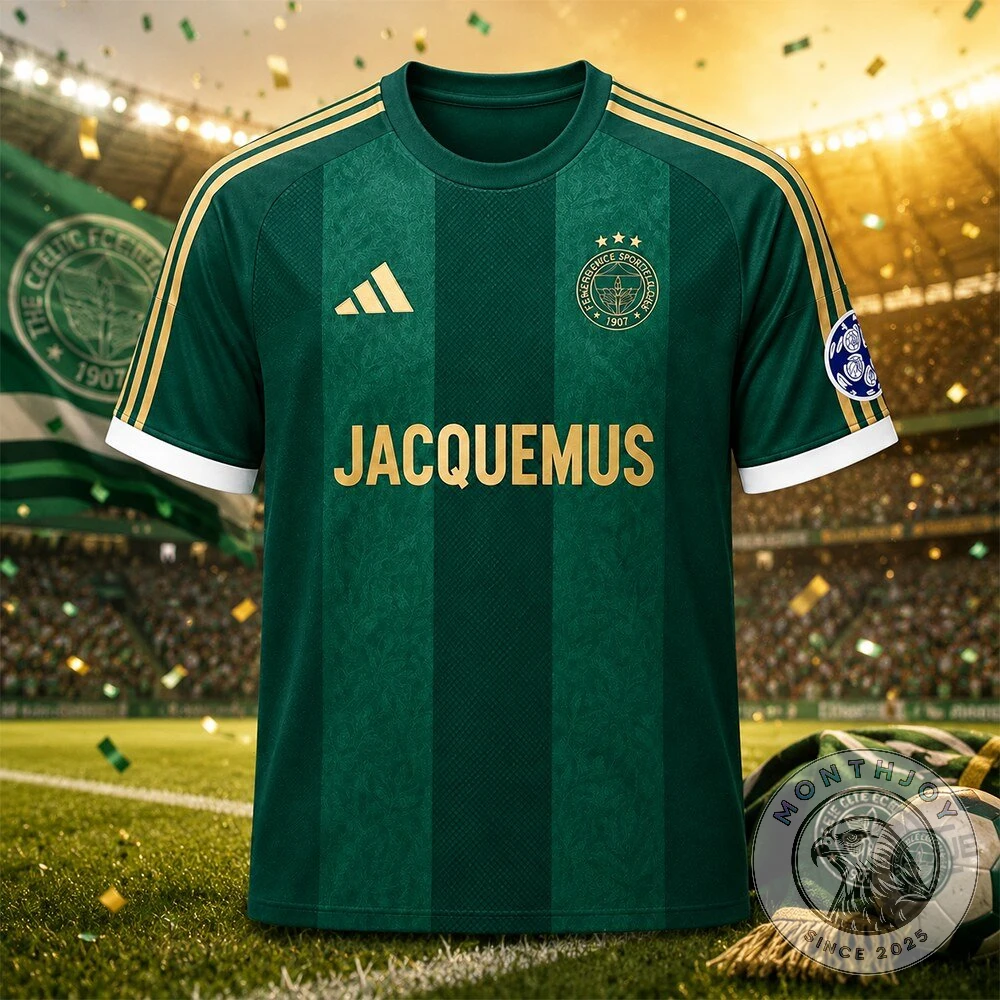 Fenerbahçe Sports Club Jacquemus Dark Green Jersey 2026 - Side View