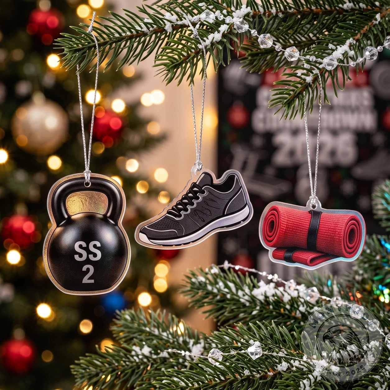 Fitness 24-Day Christmas Countdown Calendar 2026 - Close-Up