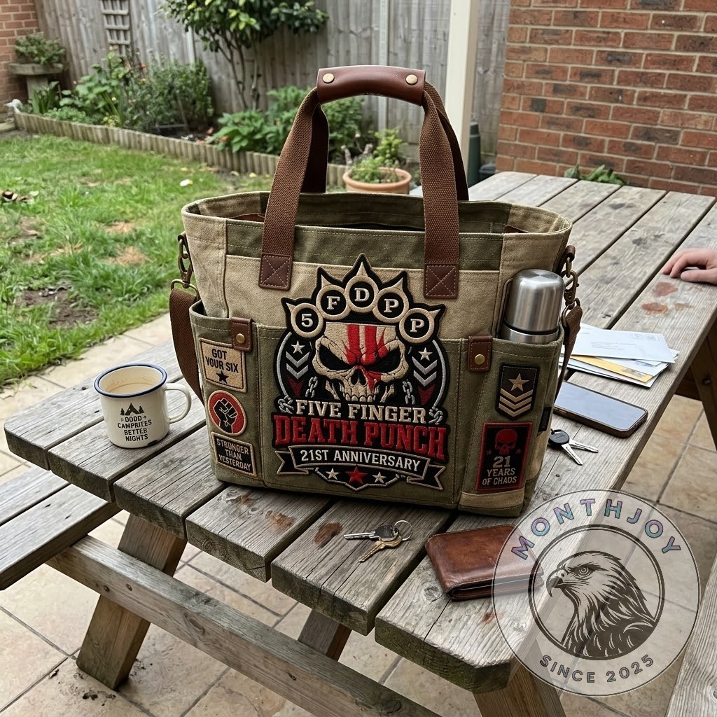 Five Finger Death Punch 21st Anniversary Tote Bag - photo 3