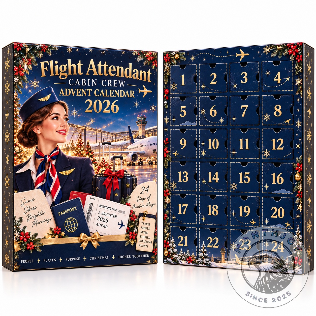 Flight Attendant Cabin Crew 2026 Advent Calendar - photo 2