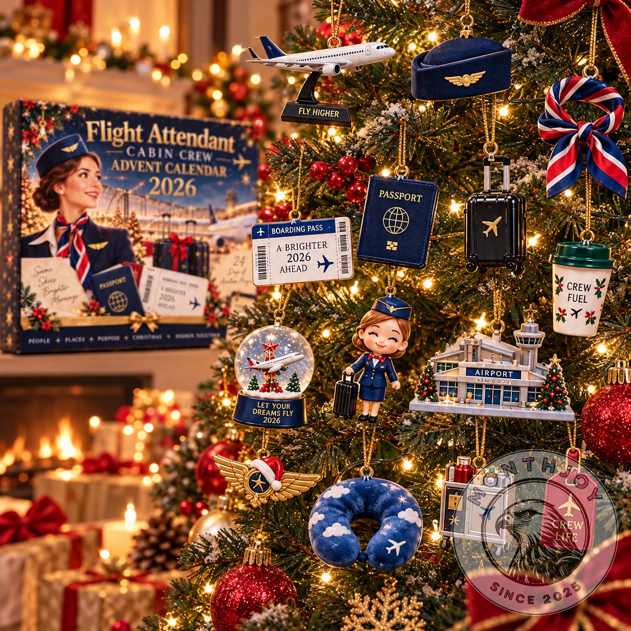Flight Attendant Cabin Crew 2026 Advent Calendar - photo 3