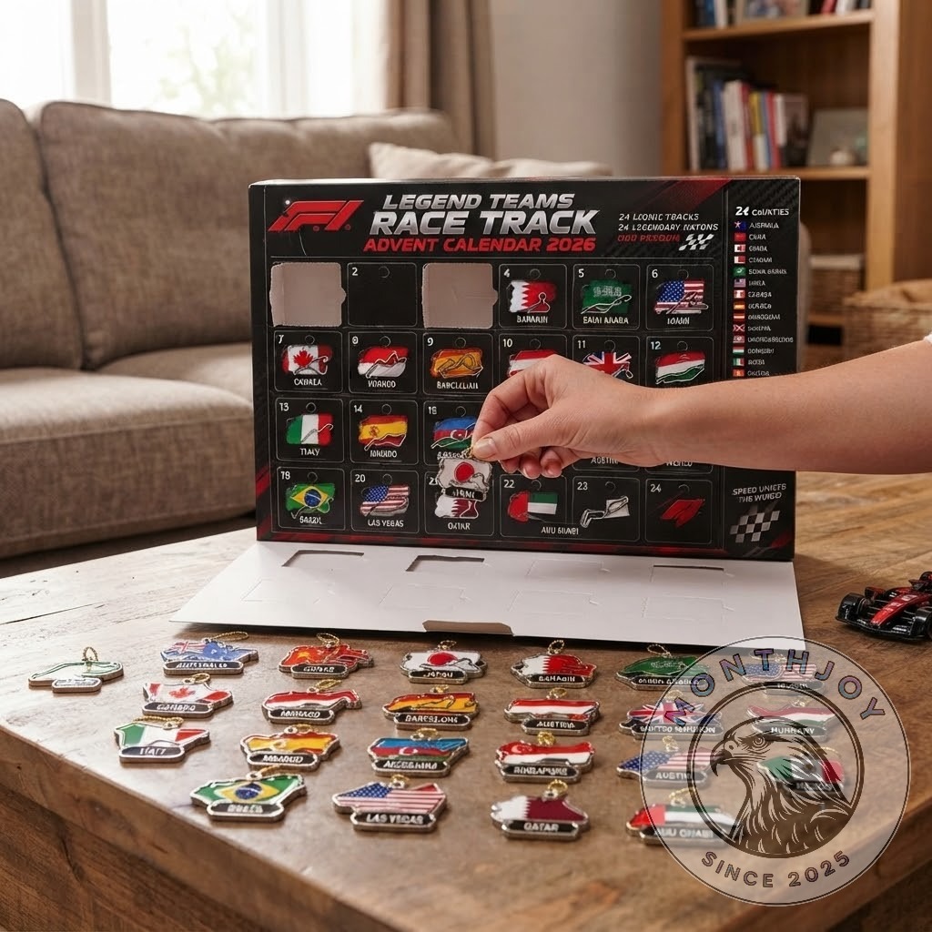 Formula 1 2026 24 Iconic Race Tracks Advent Calendar | MonthJoy