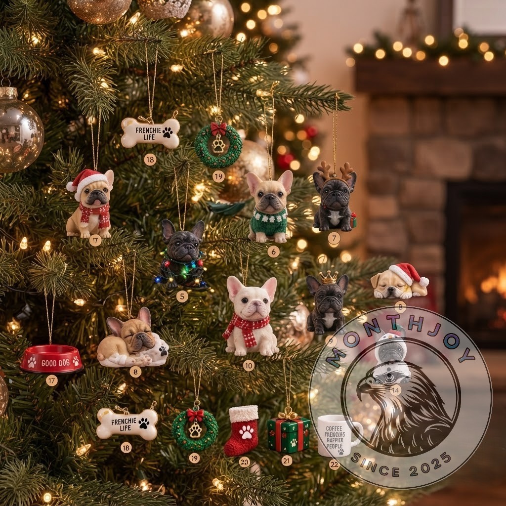 French Bulldog Frenchie Mischief Christmas 2026 Advent Calendar - photo 3