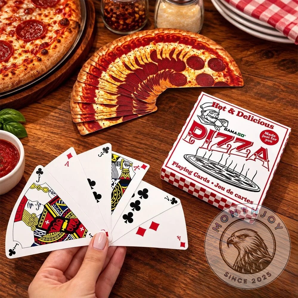 GAMAGO Pizza-Shaped Playing Cards - photo 2